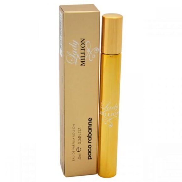 New Paco Rabanne Lady Million Eau De Parfum Roll-On - New Sealed Packaging - Picture 1 of 7